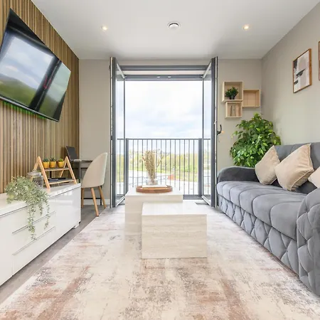 公寓 Springwell - Centre - Balcony & Pool Table - 3 Bed *