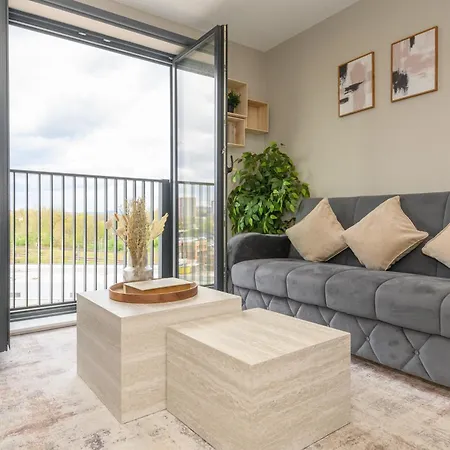 Apartmán Springwell - Centre - Balcony & Pool Table - 3 Bed *